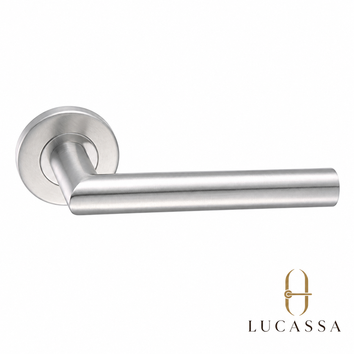 Lucassa deurkruk Linea Rondo - RVS