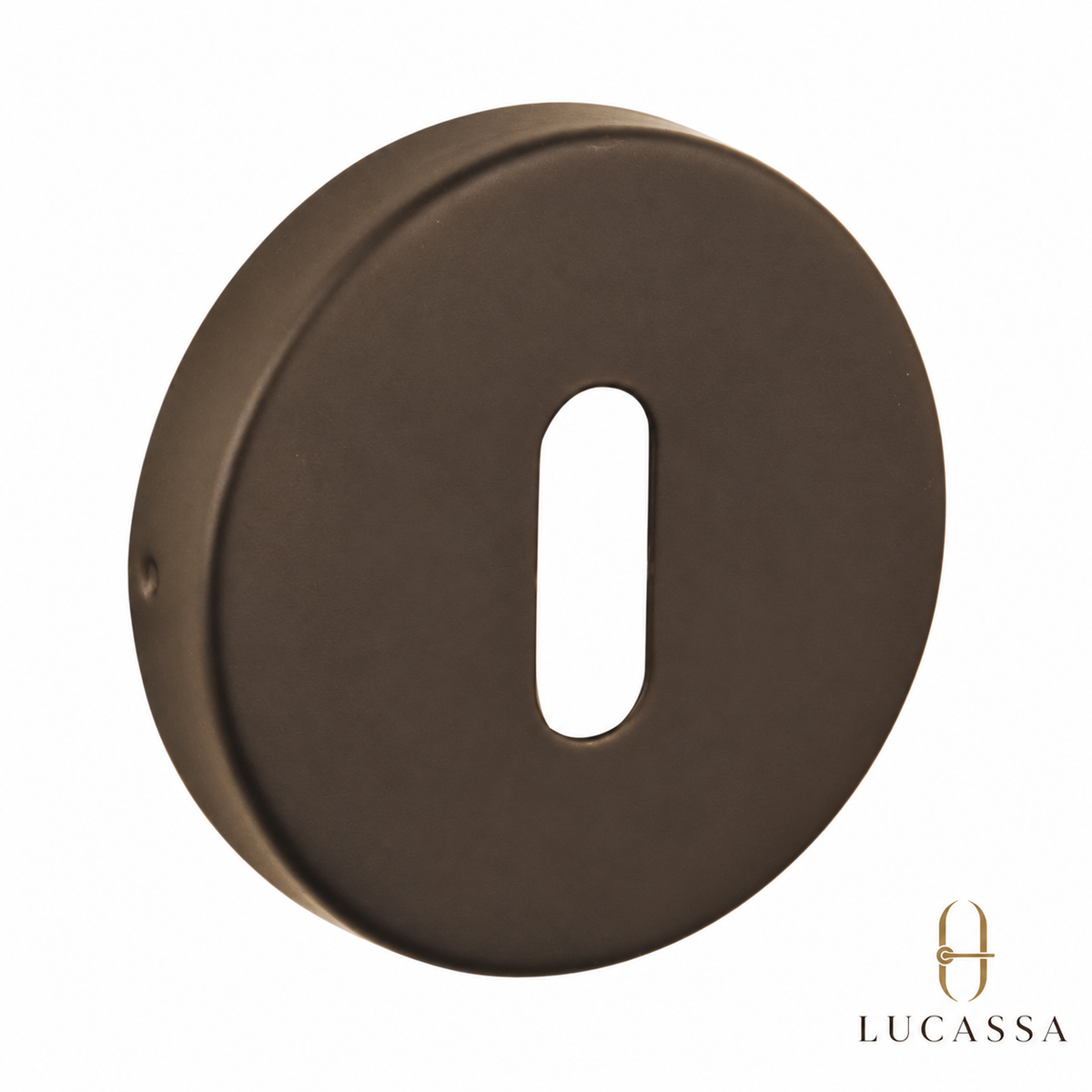 Lucassa sleutelrozet Linea Rondo - Brons