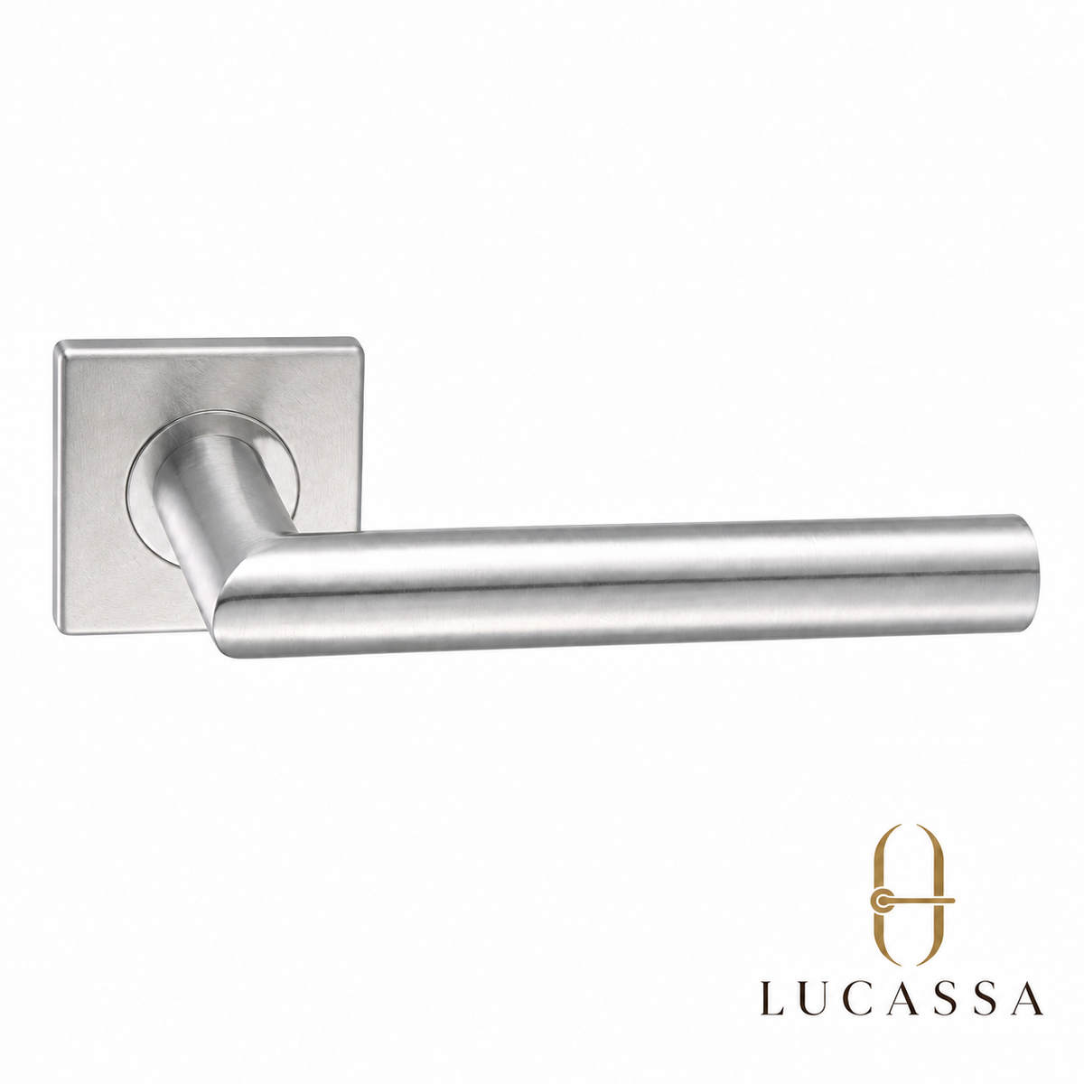 Lucassa deurkruk Linea Quadro - RVS