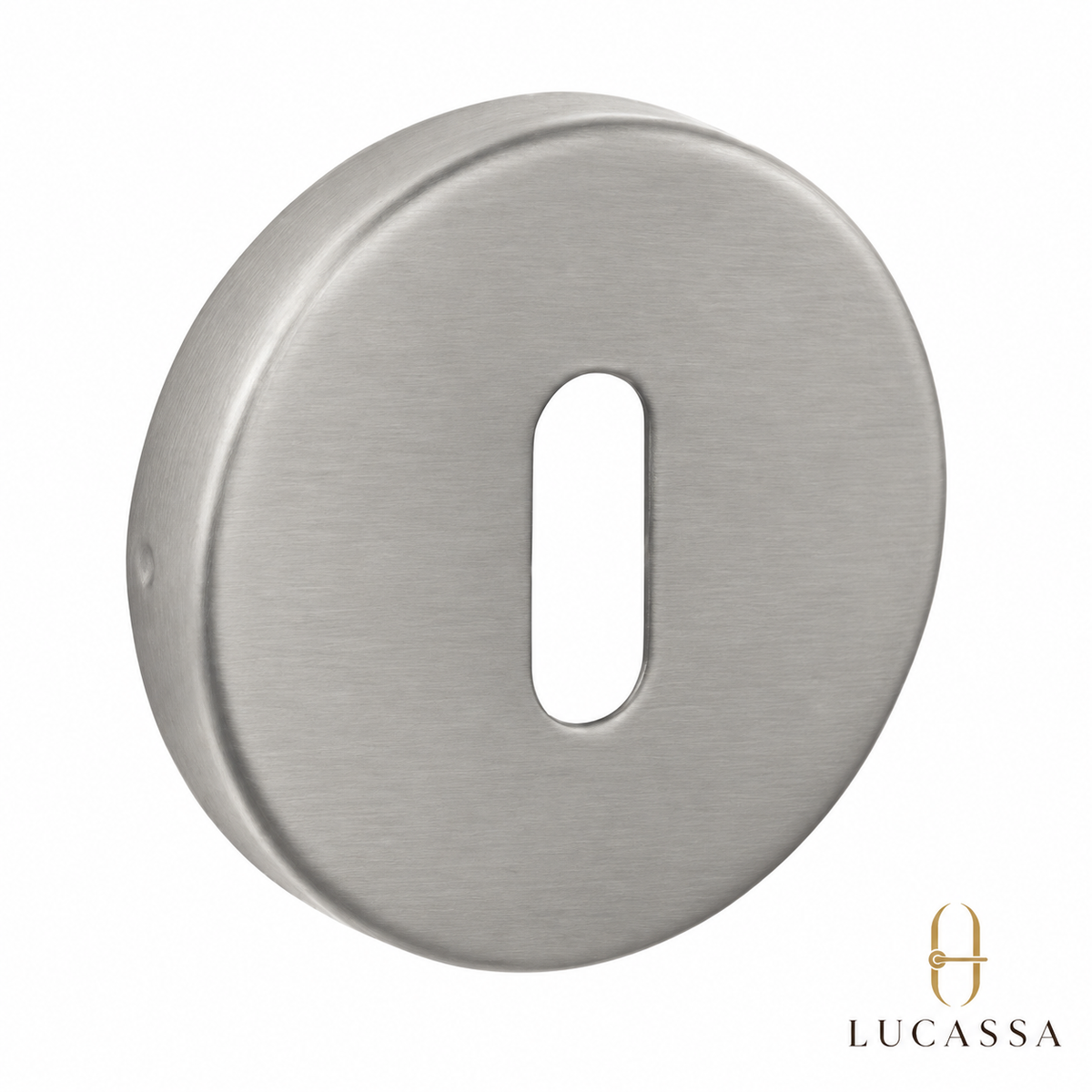 Lucassa sleutelrozet Linea Rondo - RVS